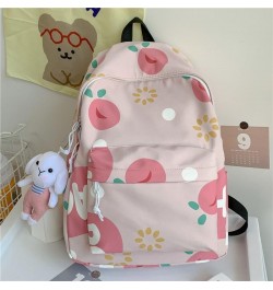 Y2K Aesthetic Kawaii Cute Backpack Adorable Cartoon Anime Patterns with Unique Butterfly Knot Styling (Small) Large $17.55 Ba...