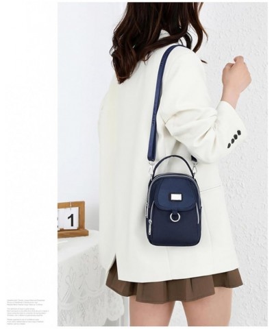 women's single shoulder crossbody bag small square bag,Multi Pocket Casual Crossbody Bag,Women Crossbody Bag Blue $11.39 Cros...