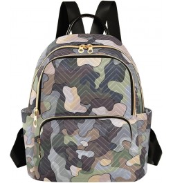 Women Backpack Camo Cartoon Anti-Theft Travel Backpack with Luggage Belt Lightweight Handbag Lady Purse Roomy Double Zipper W...