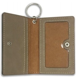 ID Holder Wallet, Volleyball Ball, Personalized Engraving Included (Rustic) Light Brown $14.00 Wallets