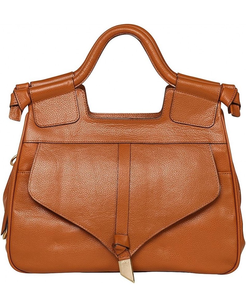 Brittany Satchel Honey Brown $89.07 Satchels