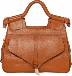 Brittany Satchel Honey Brown $89.07 Satchels