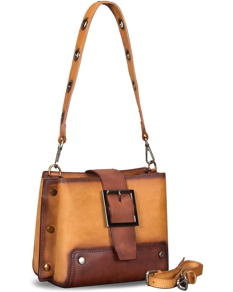 Genuine Leather Crossbody Bag for Women Shoulder Purse Vintage Handbag Satchel with Convertible Double Straps Brown $55.86 Sa...