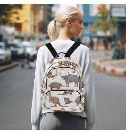 Women Backpack Kangaroo Koala Turtle Bird Anti-Theft Travel Backpack with Luggage Belt Lightweight Handbag Lady Purse Roomy D...