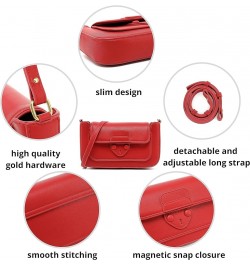 Purses for Women, Crossbody Bags for Women, Lightweight with 2 Straps Shoulder Bag for Casual & Party, H2088 Red $20.64 Shoul...