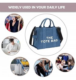 Women's Large-capacity Fashion Crossbody Bag with Zipper Canvas Handbag, Suitable for Travel, Picnics, School, Gym Use C $19....