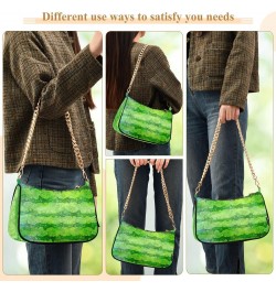 Shoulder Bag Watermelon Stripes Watercolor Women Clutch Handbag Shoulder Purch Boho Bag Date Chain Bag Tote Bag Spring Holida...