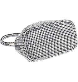 Women Full Diamonds Bucket Handbag Rhinestone Clutch Purse Evening Clutch for Women Party Prom Cocktail Wedding Black E $19.9...