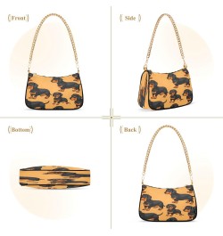 Shoulder Bags for Women Dachshund Hobo Tote Handbag Small Clutch Purse with Zipper Closure35 $12.40 Shoulder Bags