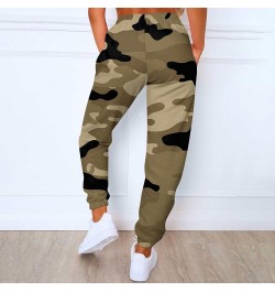 Womens Cargo Sweatpants Baggy Elastic Loose Pants Warm Casual Casual Loose Trousers Drawstring for Yoga Sweat Pants 3-light B...