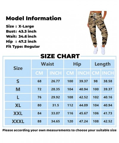 Womens Cargo Sweatpants Baggy Elastic Loose Pants Warm Casual Casual Loose Trousers Drawstring for Yoga Sweat Pants 3-light B...