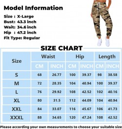 Womens Cargo Sweatpants Baggy Elastic Loose Pants Warm Casual Casual Loose Trousers Drawstring for Yoga Sweat Pants 3-light B...