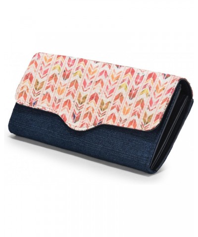 Women's Clutch Denim-Evening party Weding Clutch Bag-Blue Multicolor, Multicolour, M $31.50 Clutches