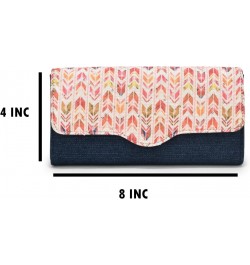 Women's Clutch Denim-Evening party Weding Clutch Bag-Blue Multicolor, Multicolour, M $31.50 Clutches