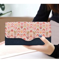 Women's Clutch Denim-Evening party Weding Clutch Bag-Blue Multicolor, Multicolour, M $31.50 Clutches