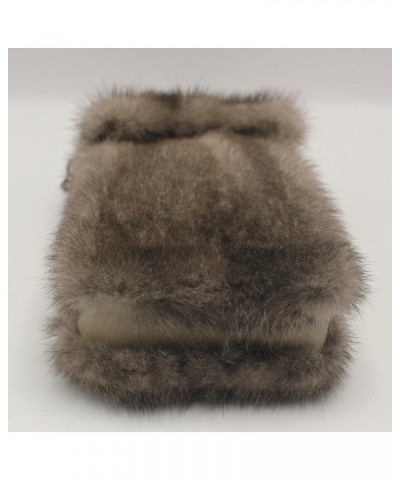 Opulent Danish Mink Fur Elegance Handbag with Genuine Sheepskin Lining - Ethical Luxury, Spacious Sophistication Gray $22.55 ...