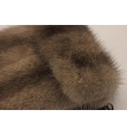 Opulent Danish Mink Fur Elegance Handbag with Genuine Sheepskin Lining - Ethical Luxury, Spacious Sophistication Gray $22.55 ...