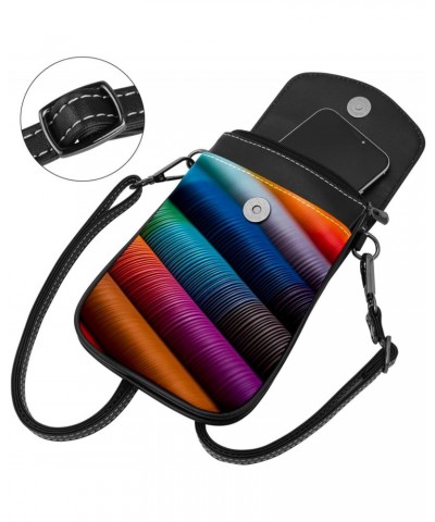 Crossbody Bags for Women,Crossbody Bag Men,Small Sling Bag,Abstract Rainbow Colorful Pattern,Crossbody Purse $11.27 Crossbody...