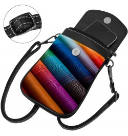 Crossbody Bags for Women,Crossbody Bag Men,Small Sling Bag,Abstract Rainbow Colorful Pattern,Crossbody Purse $11.27 Crossbody...