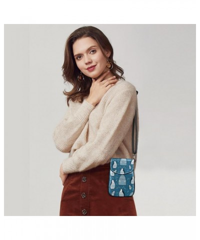 Crossbody Bags for Women,Crossbody Bag Men,Small Sling Bag,Antarctic Winter Penguin,Crossbody Purse $10.56 Crossbody Bags