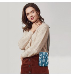 Crossbody Bags for Women,Crossbody Bag Men,Small Sling Bag,Antarctic Winter Penguin,Crossbody Purse $10.56 Crossbody Bags