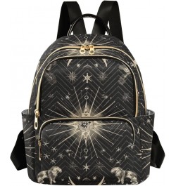 Zodiac Signs Roma Fashion Backpack Purse Ladies Fashion Rucksack Travel Shoulder Bag Casual Daily Backpack Work Bag Small $21...