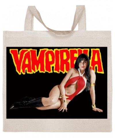 Caroline Munro - Cotton Photo Canvas Grocery Tote Bag IDPP979755 $15.25 Totes