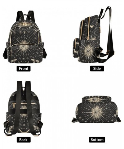 Zodiac Signs Roma Fashion Backpack Purse Ladies Fashion Rucksack Travel Shoulder Bag Casual Daily Backpack Work Bag Small $21...