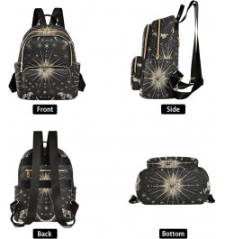 Zodiac Signs Roma Fashion Backpack Purse Ladies Fashion Rucksack Travel Shoulder Bag Casual Daily Backpack Work Bag Small $21...