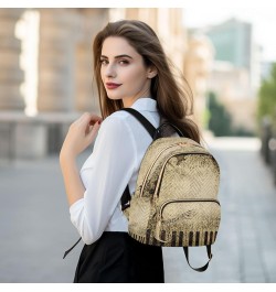 Vintage Music Note Piano Women Backpack Purse Ladies Fashion Shoulder Bag Daypack Travel Bag 10L Medium $18.19 Backpacks