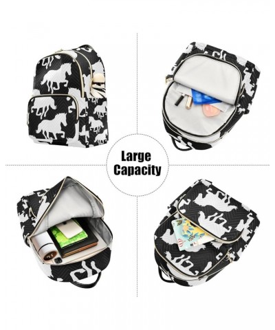 Mardi Gras Women Backpack Festive Crown Zigzag Travel Bag Compact Daily Bag Multi-012 Small $13.63 Backpacks