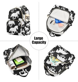 Mardi Gras Women Backpack Festive Crown Zigzag Travel Bag Compact Daily Bag Multi-012 Small $13.63 Backpacks