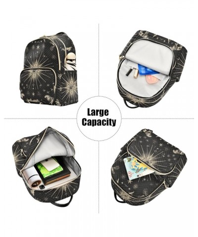 Zodiac Signs Roma Fashion Backpack Purse Ladies Fashion Rucksack Travel Shoulder Bag Casual Daily Backpack Work Bag Small $21...