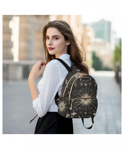 Zodiac Signs Roma Fashion Backpack Purse Ladies Fashion Rucksack Travel Shoulder Bag Casual Daily Backpack Work Bag Small $21...