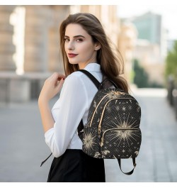 Zodiac Signs Roma Fashion Backpack Purse Ladies Fashion Rucksack Travel Shoulder Bag Casual Daily Backpack Work Bag Small $21...