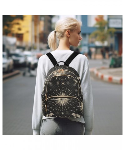 Zodiac Signs Roma Fashion Backpack Purse Ladies Fashion Rucksack Travel Shoulder Bag Casual Daily Backpack Work Bag Small $21...