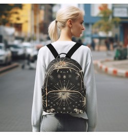 Zodiac Signs Roma Fashion Backpack Purse Ladies Fashion Rucksack Travel Shoulder Bag Casual Daily Backpack Work Bag Small $21...