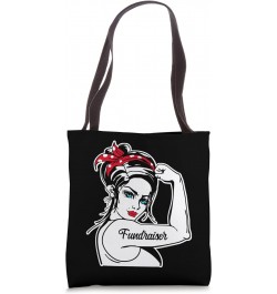 Female Fundraiser Rosie The Riveter Pin Up Girl Fundraiser Tote Bag $12.53 Totes