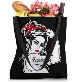 Female Fundraiser Rosie The Riveter Pin Up Girl Fundraiser Tote Bag $12.53 Totes