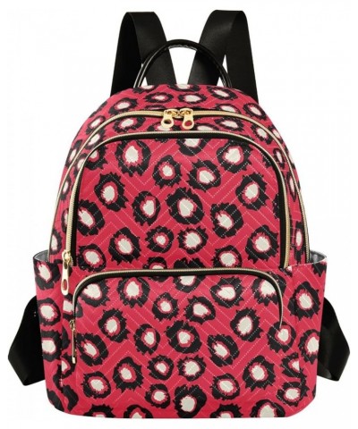 Red Spots Women Backpack Purse Shoulder Bag Color Medium $13.53 Backpacks