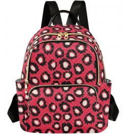 Red Spots Women Backpack Purse Shoulder Bag Color Medium $13.53 Backpacks