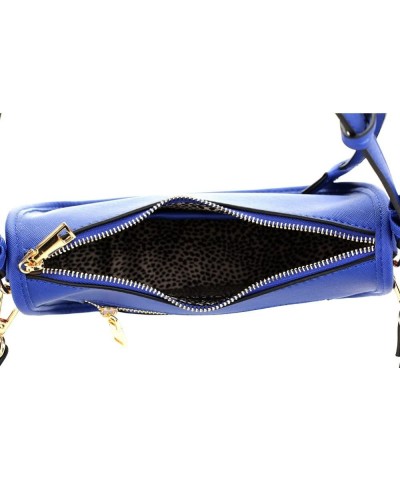 Retro Vintage Small Casual Party Clutch Purse Shoulder Bag Crossbody Set - French-blue (Royal-blue) $11.32 Clutches