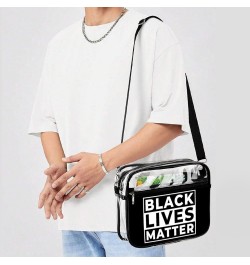 Clear Bag Stadium Approved - PVC Clear Purse Clear Crossbody Bag with Front Pocket for Concerts Sports Festivals Pattern (629...