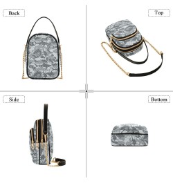 Sharks Camo Crossbody Bags for Women Fanny Packs Small Sling Cross Body Bag Mini Phone Walley Purse $8.40 Crossbody Bags