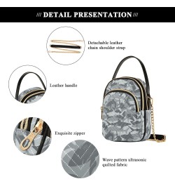 Sharks Camo Crossbody Bags for Women Fanny Packs Small Sling Cross Body Bag Mini Phone Walley Purse $8.40 Crossbody Bags