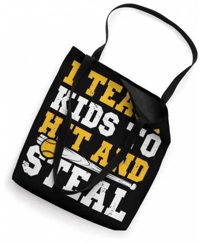 Funny Coach Graphic for Women and Men Softball Coach Tote Bag $11.00 Totes