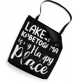 Lake Kabetogama Is My Happy Place - Camping Outdoor Lake Tote Bag $11.00 Totes