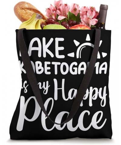 Lake Kabetogama Is My Happy Place - Camping Outdoor Lake Tote Bag $11.00 Totes