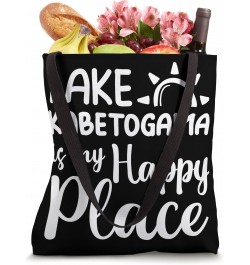 Lake Kabetogama Is My Happy Place - Camping Outdoor Lake Tote Bag $11.00 Totes