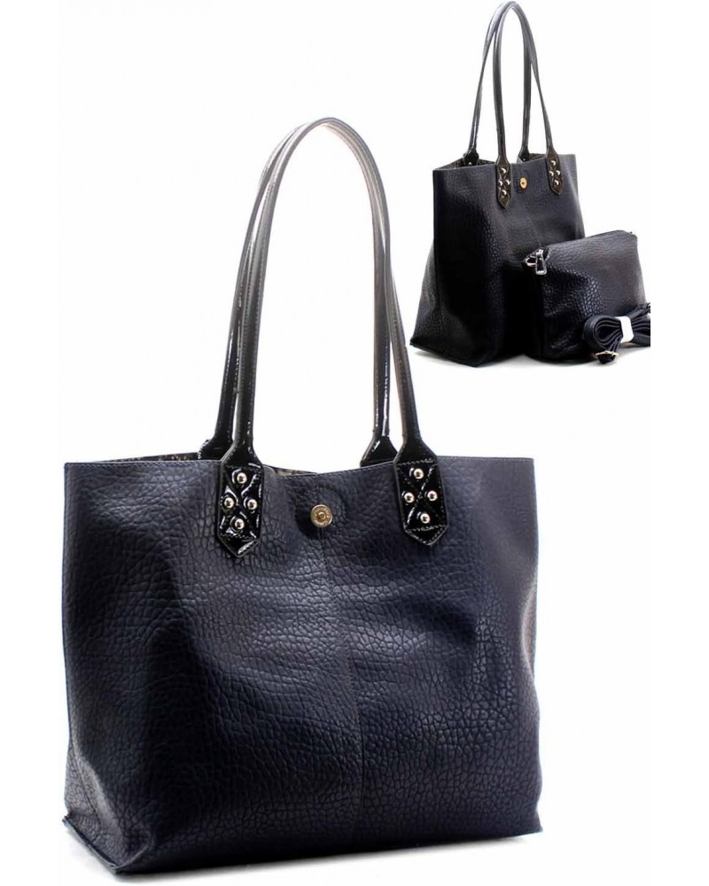 Downtown Apparel Navy Natural Shoulder Bag $22.50 Shoulder Bags